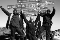 Kilimanjaro climb with Art in Tanzania