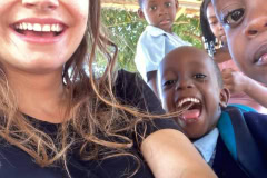 Children under school age volunteering and internship in Africa