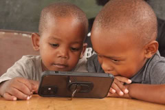 Children under school age volunteering and internship in Africa