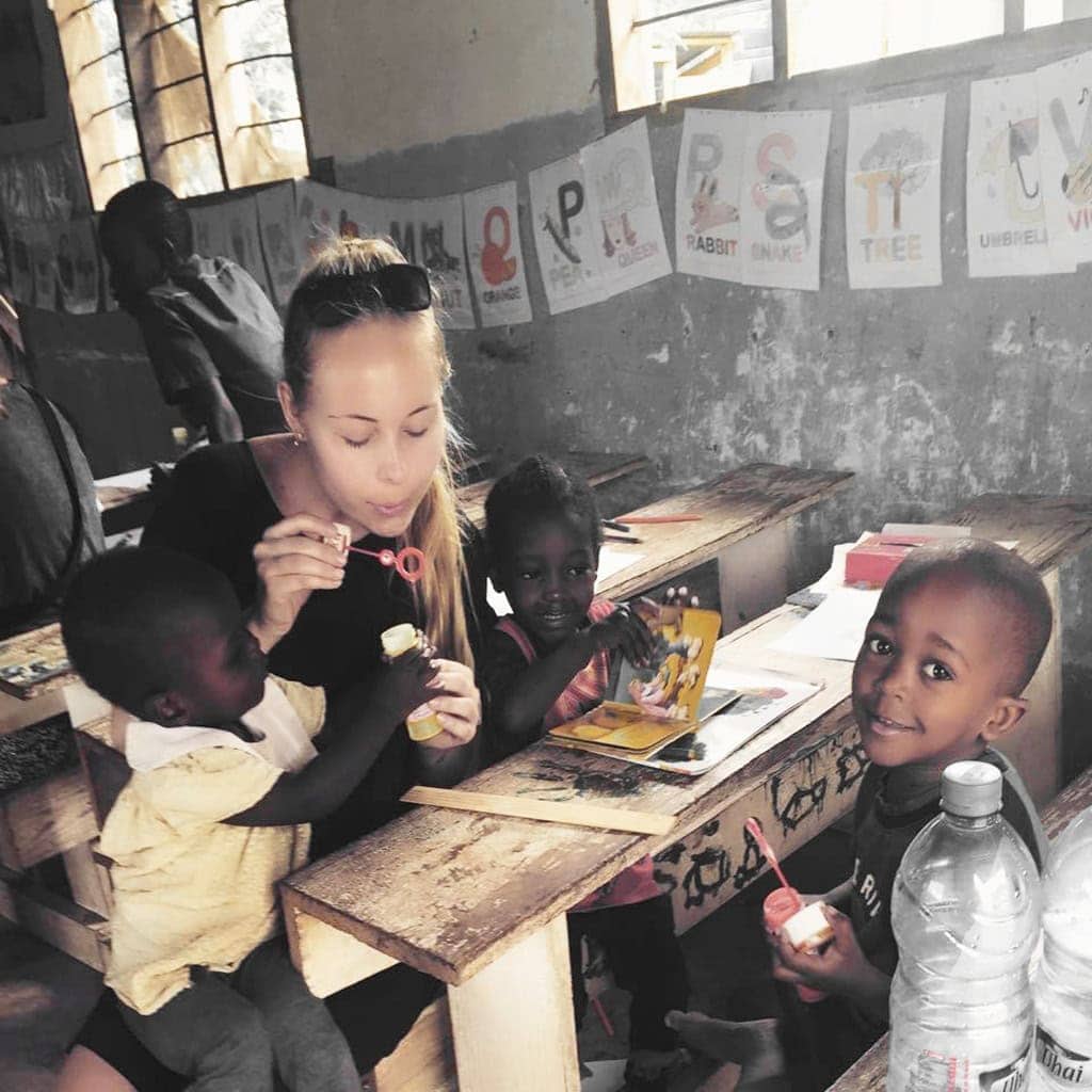 A typical day in Madale Village